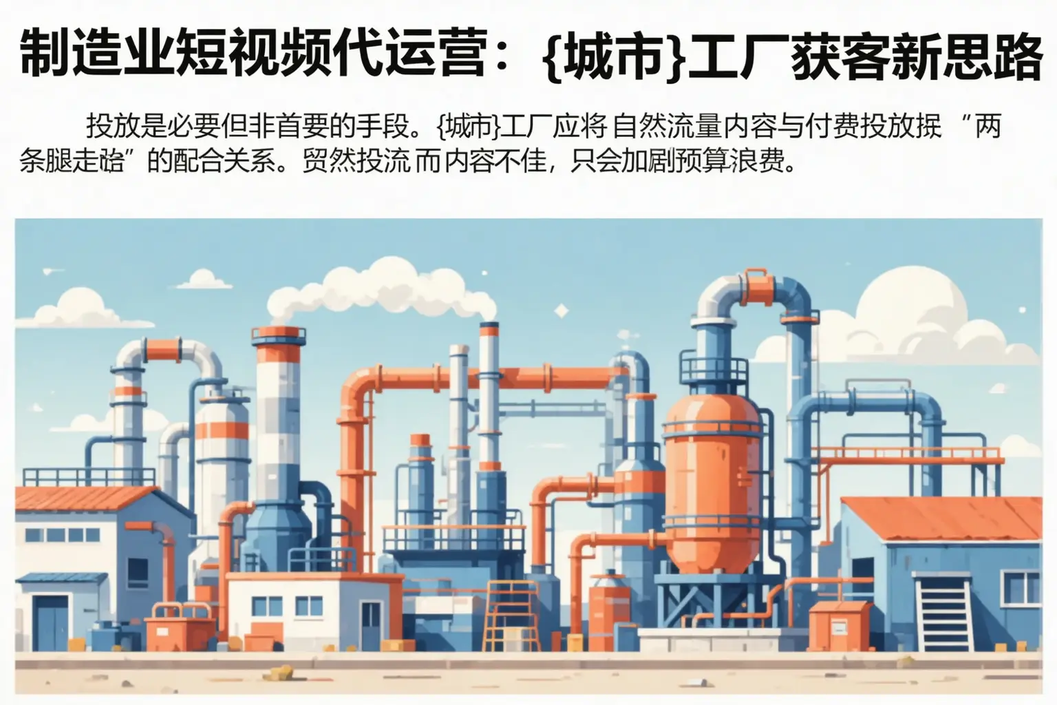 制造业短视频代运营:昆玉工厂获客新思路