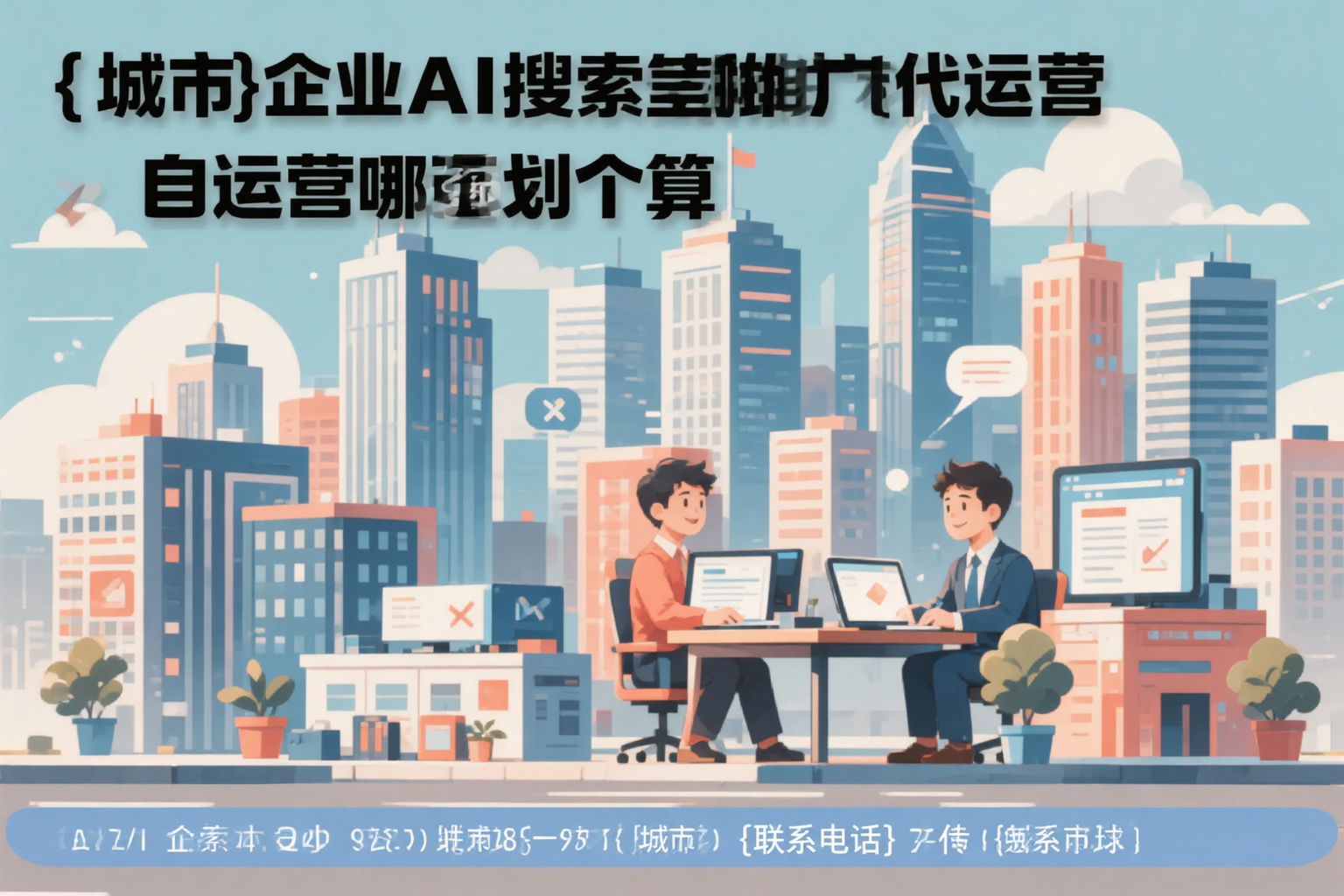 昆玉企业AI搜索推广代运营和自运营哪个更划算