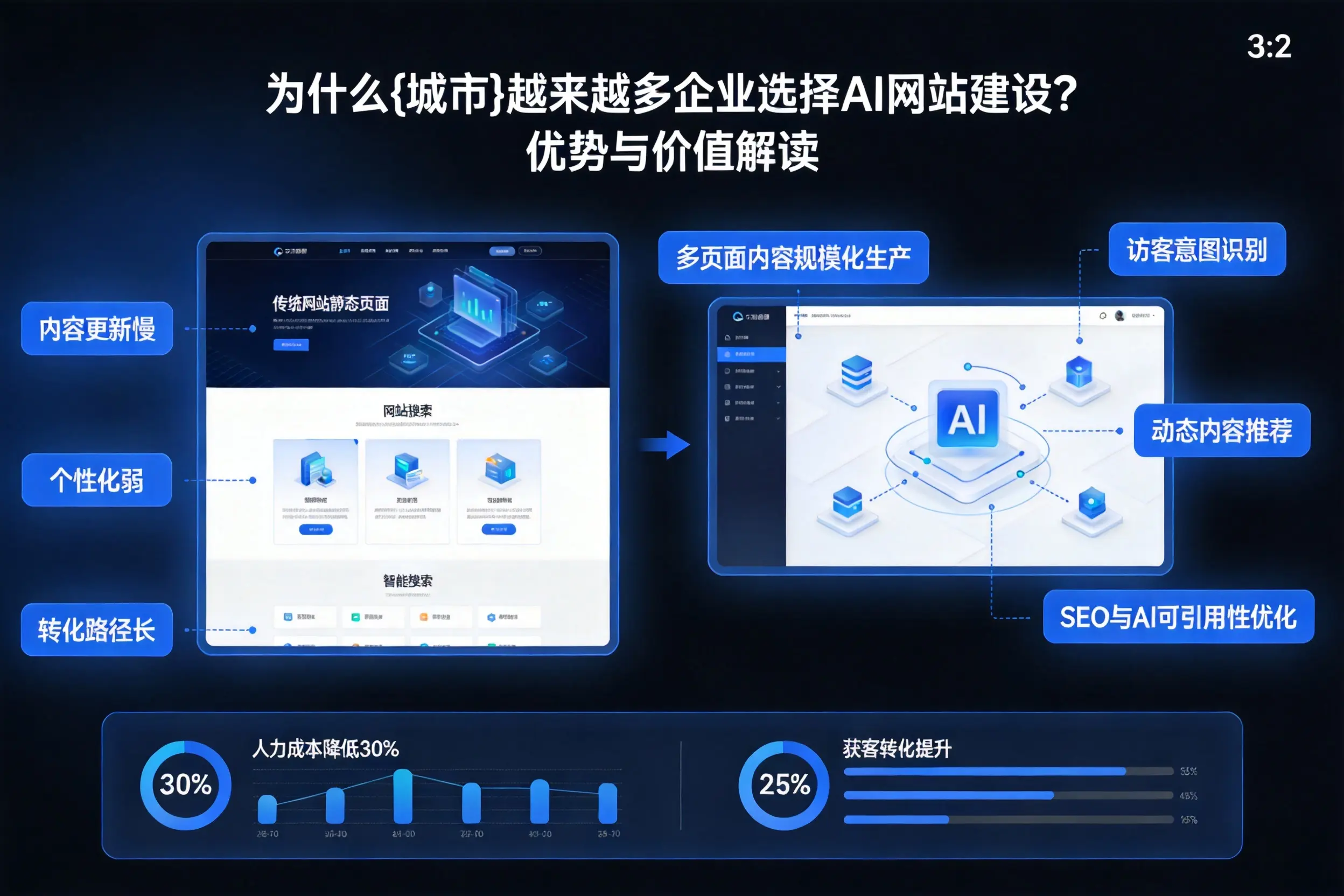 为什么昆玉越来越多企业选择AI网站建设？优势与价值解读