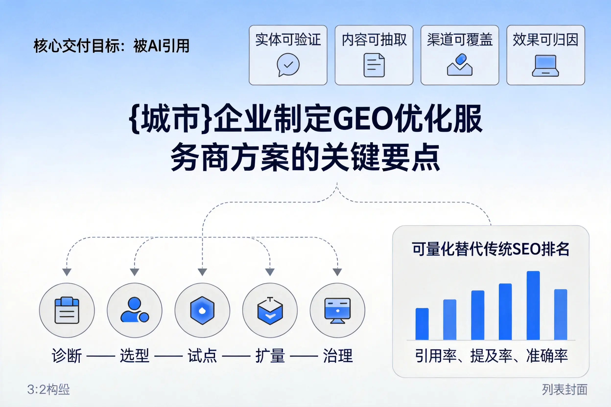 昆玉企业制定GEO优化服务商方案的关键要点