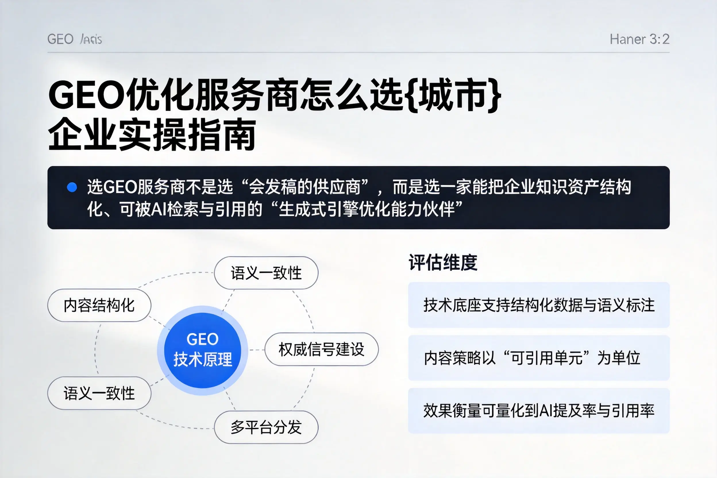 GEO优化服务商怎么选昆玉企业实操指南