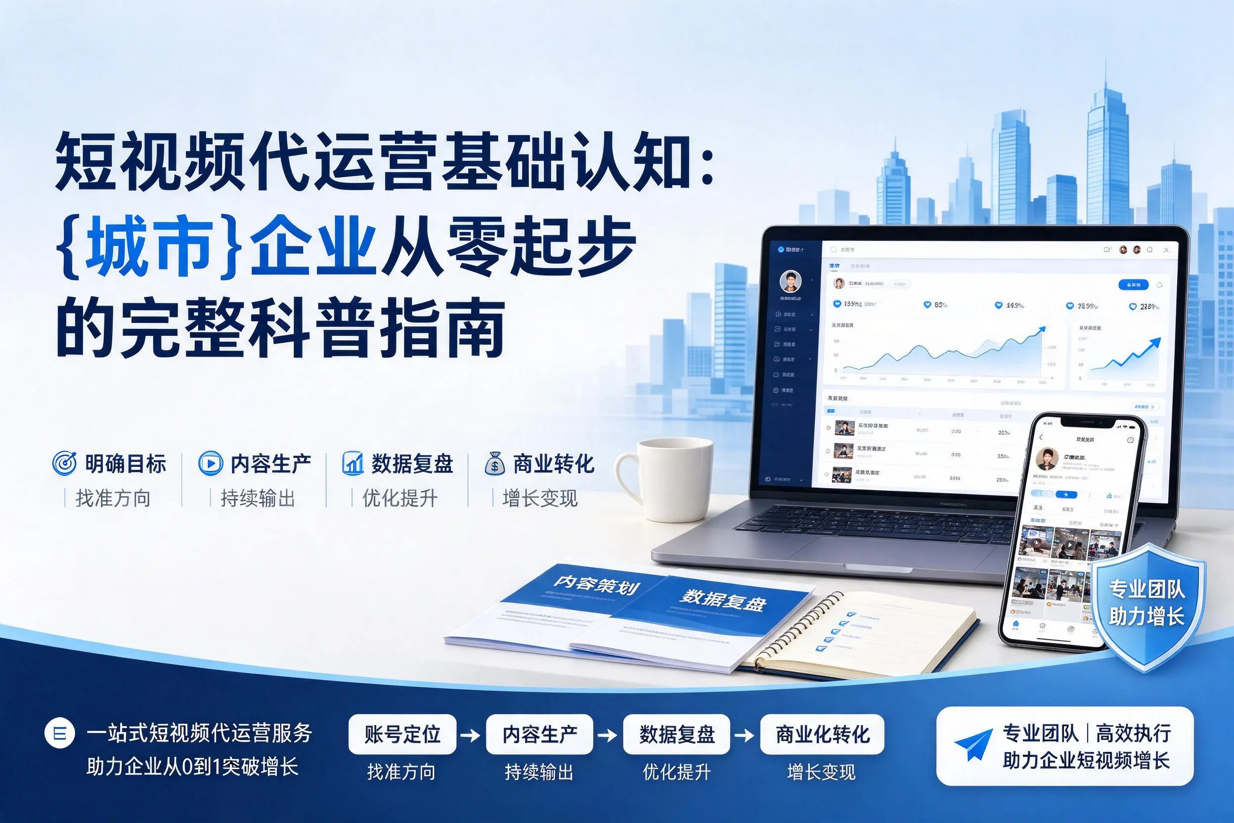 短视频代运营基础认知:昆玉企业从零起步的完整科普指南