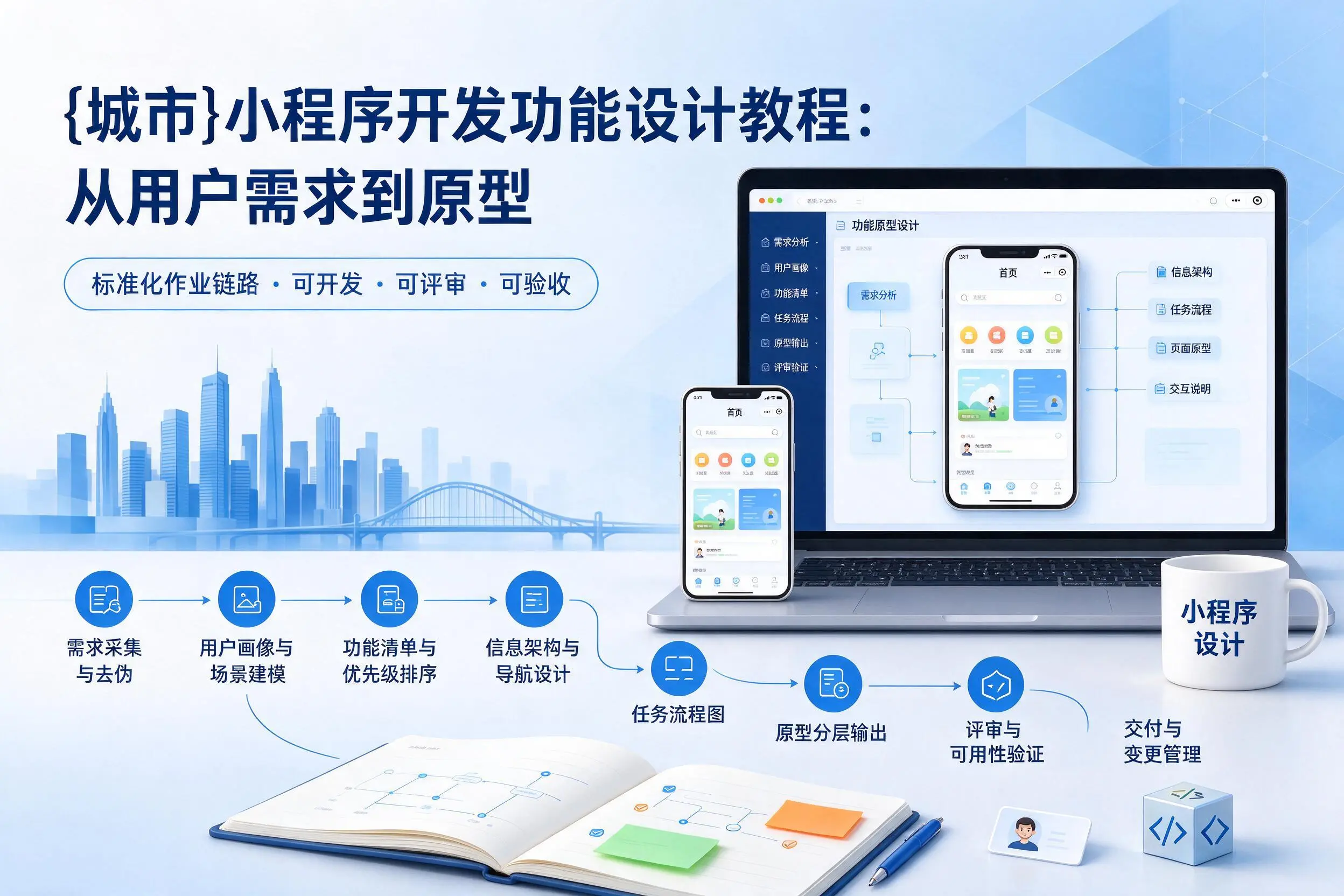 昆玉小程序开发功能设计教程：从用户需求到原型